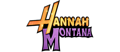Hannah Montana title screen for Nintendo DS